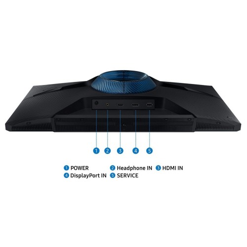 ΟΘΟΝΗ ΗΛΕΚΤΡΟΝΙΚΟΥ ΥΠΟΛΟΓΙΣΤΗ SAMSUNG LS24DG302EUXEN GAMING 24" VA FHD 180Hz